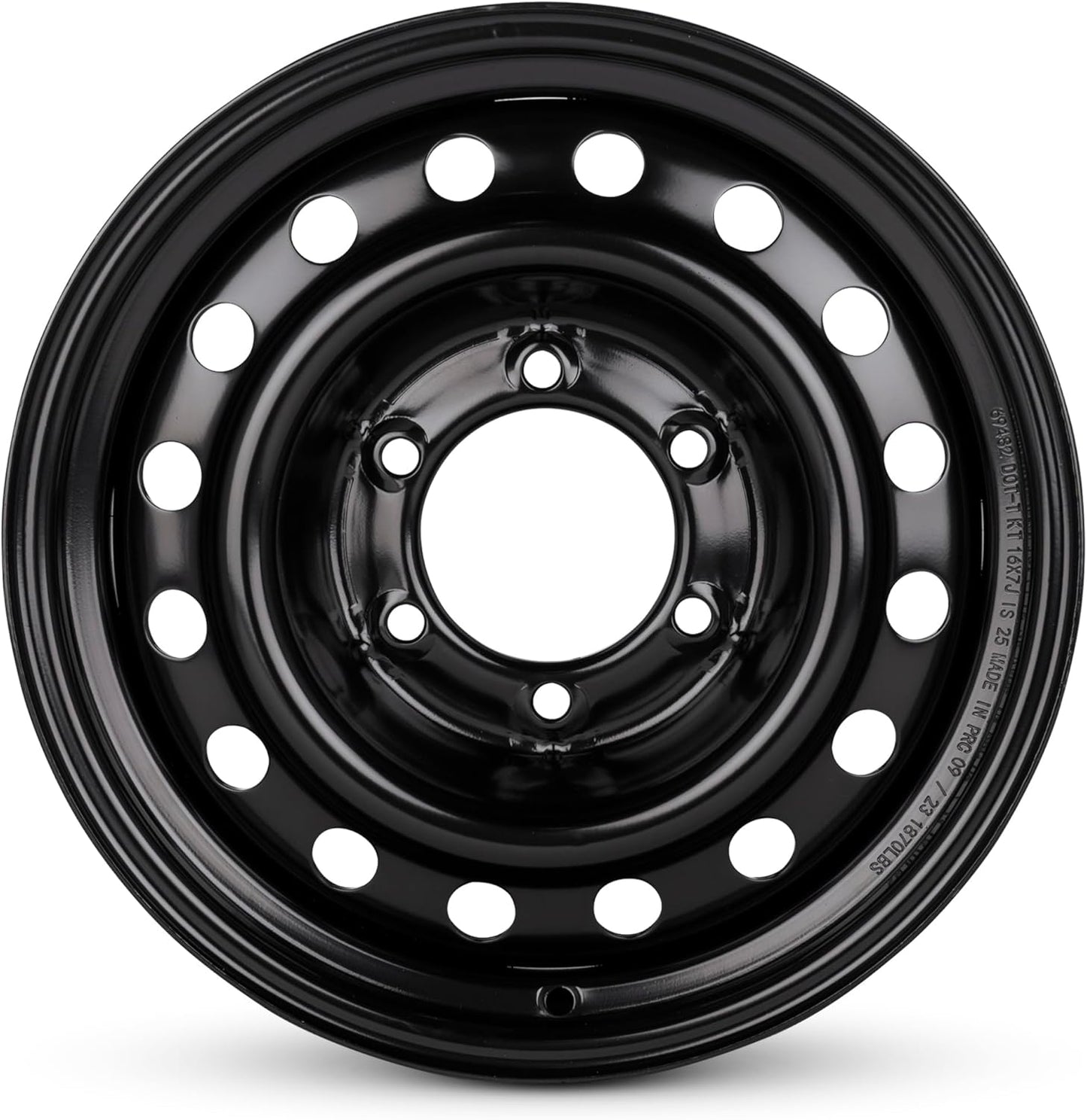 For 03-09 Toyota 4Runner 05-19 Tacoma 16 Inch Painted Steel Rim - OE Direct Replacement - Road Ready Car Wheel