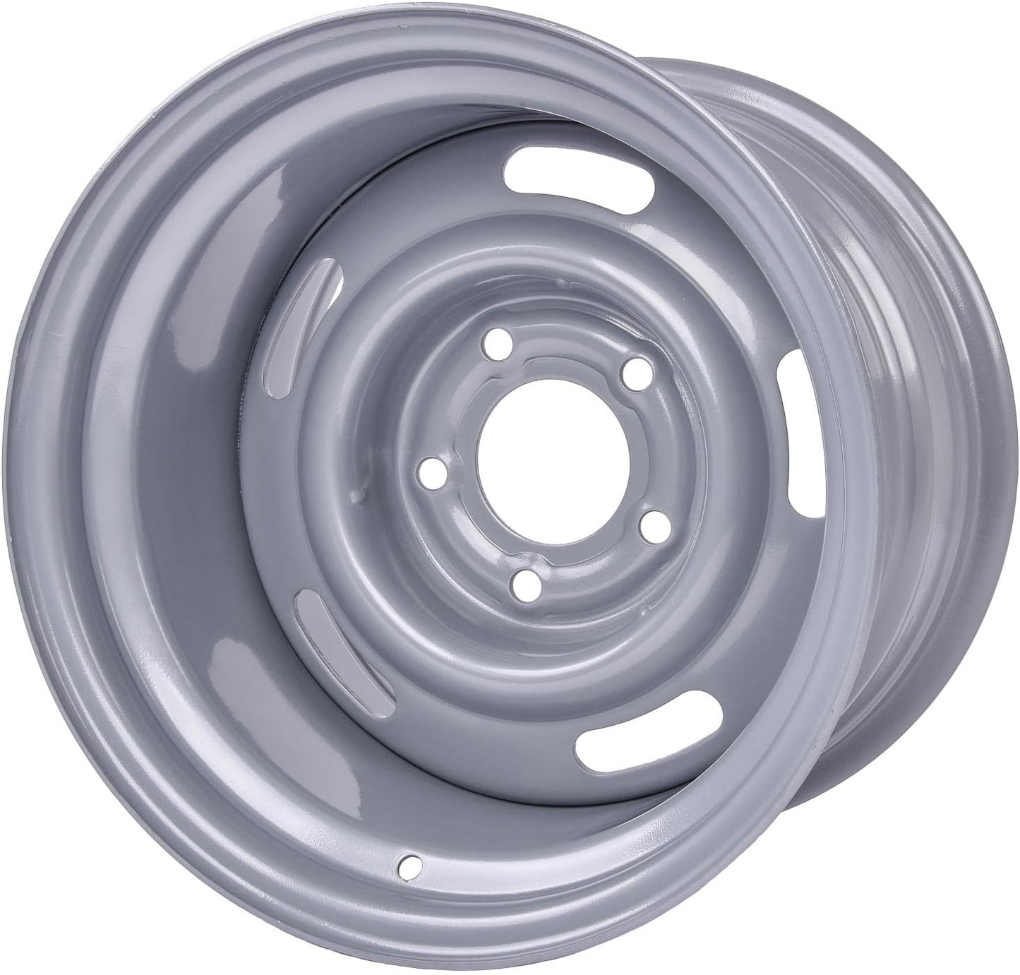 Vision 55 Rally 15x10 5x5" -32mm Silver Wheel Rim 15" Inch