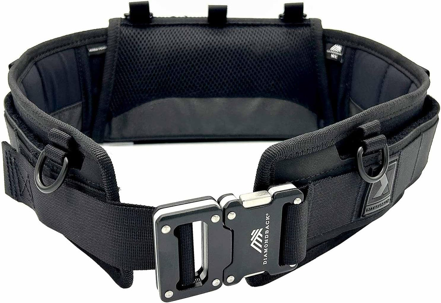 Diamondback Tempo Tool Belt (XL\/XXL) - Tool Belts for Men with Lumbar Support - Utility Belt with 10 Attachment Points for Tool Belt Pouches