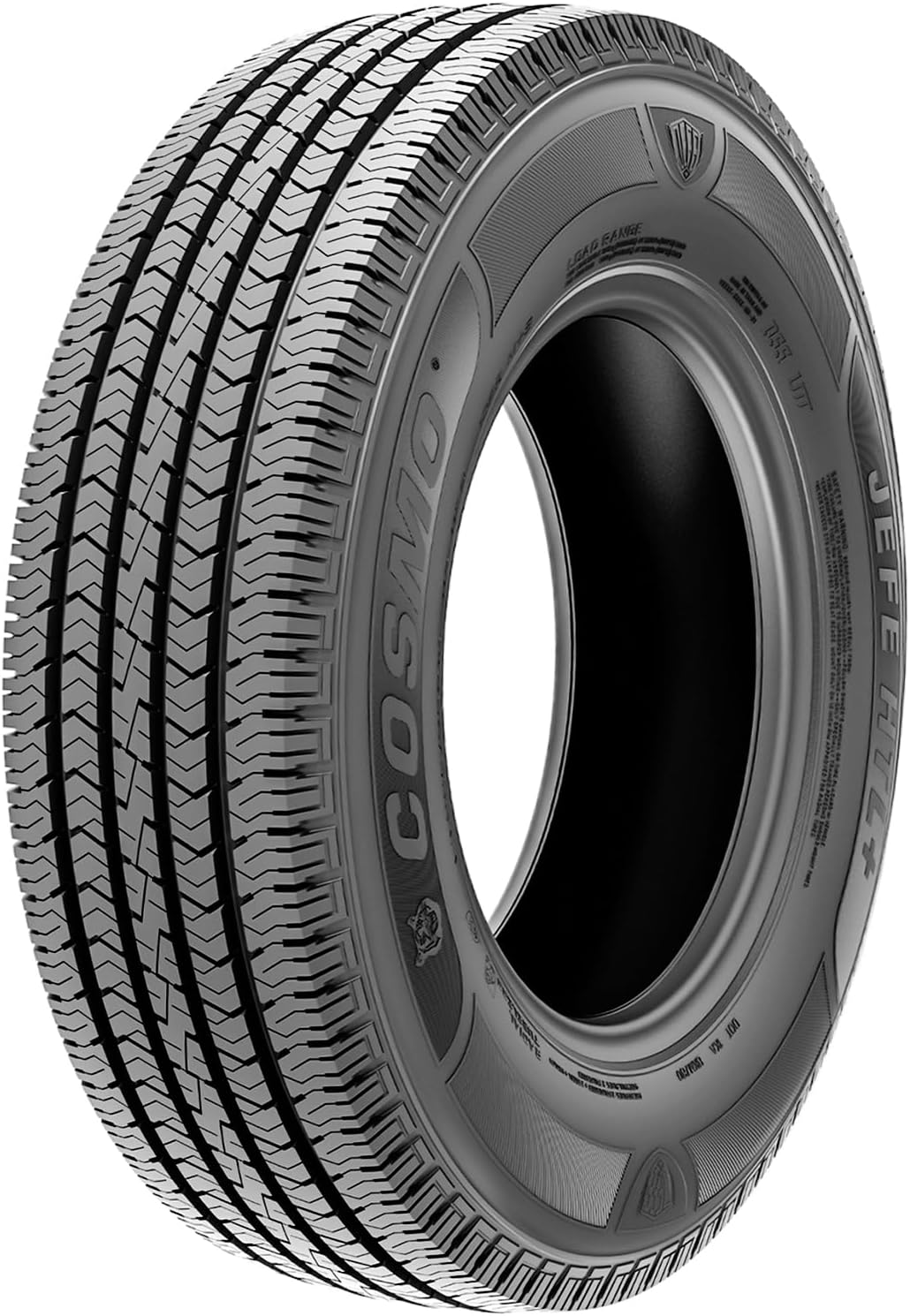Jefe HTL+ All-Season Highway Light Truck Radial Tire-LT245/75R16 245/75/16 245/75-16 120/116S Load Range E LRE 10-Ply BSW Black Side Wall