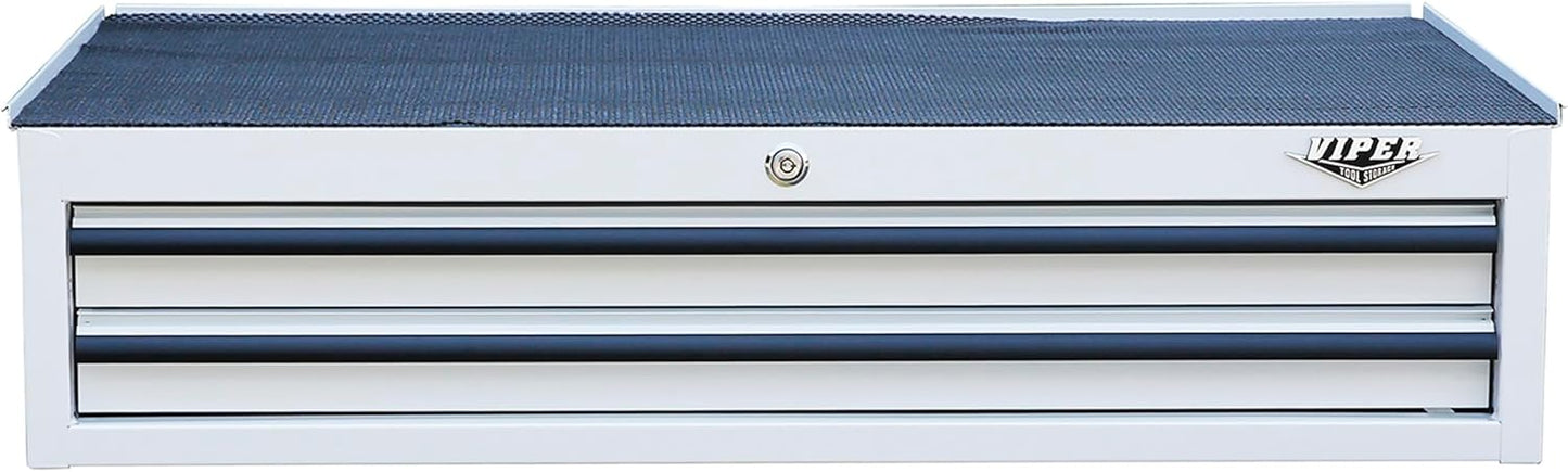 Viper Tool Storage 41-Inch 2-Drawer Intermediate Chest, White