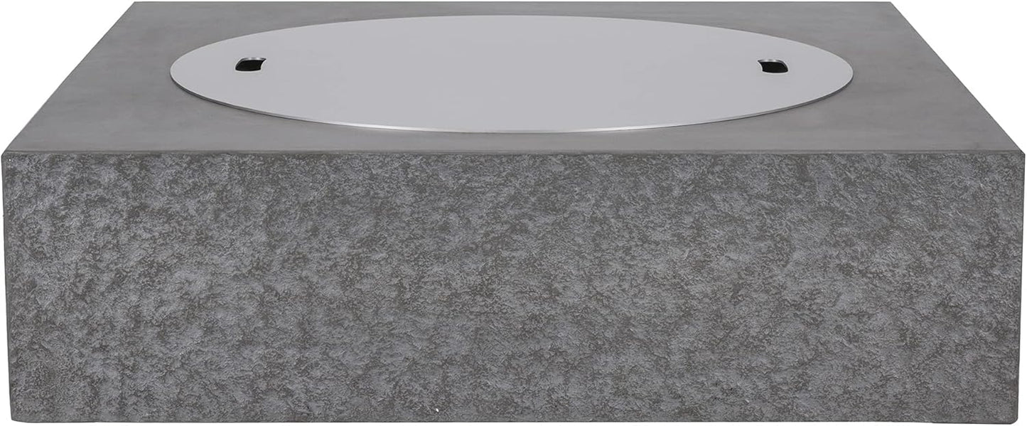 31" Aluminum Round Fire Pit Burner Lid