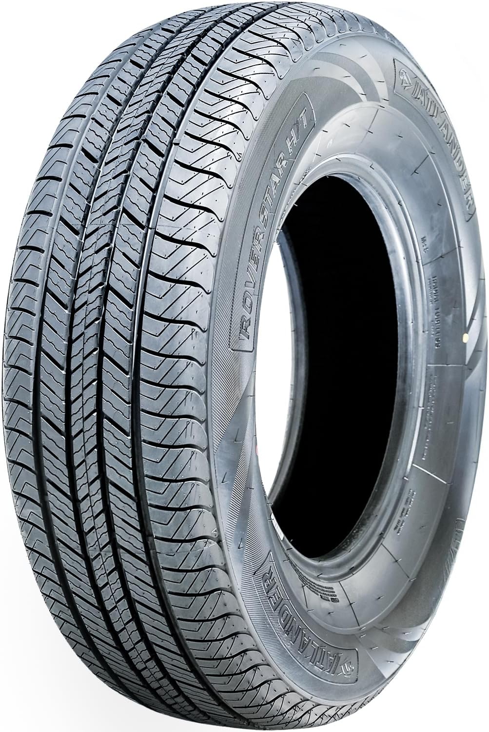 Roverstar H/T All-Season Passenger Car Touring Radial Tire-215/60R17 215/60/17 215/60-17 96V Load Range SL 4-Ply BSW Black Side Wall UTQG 480AA