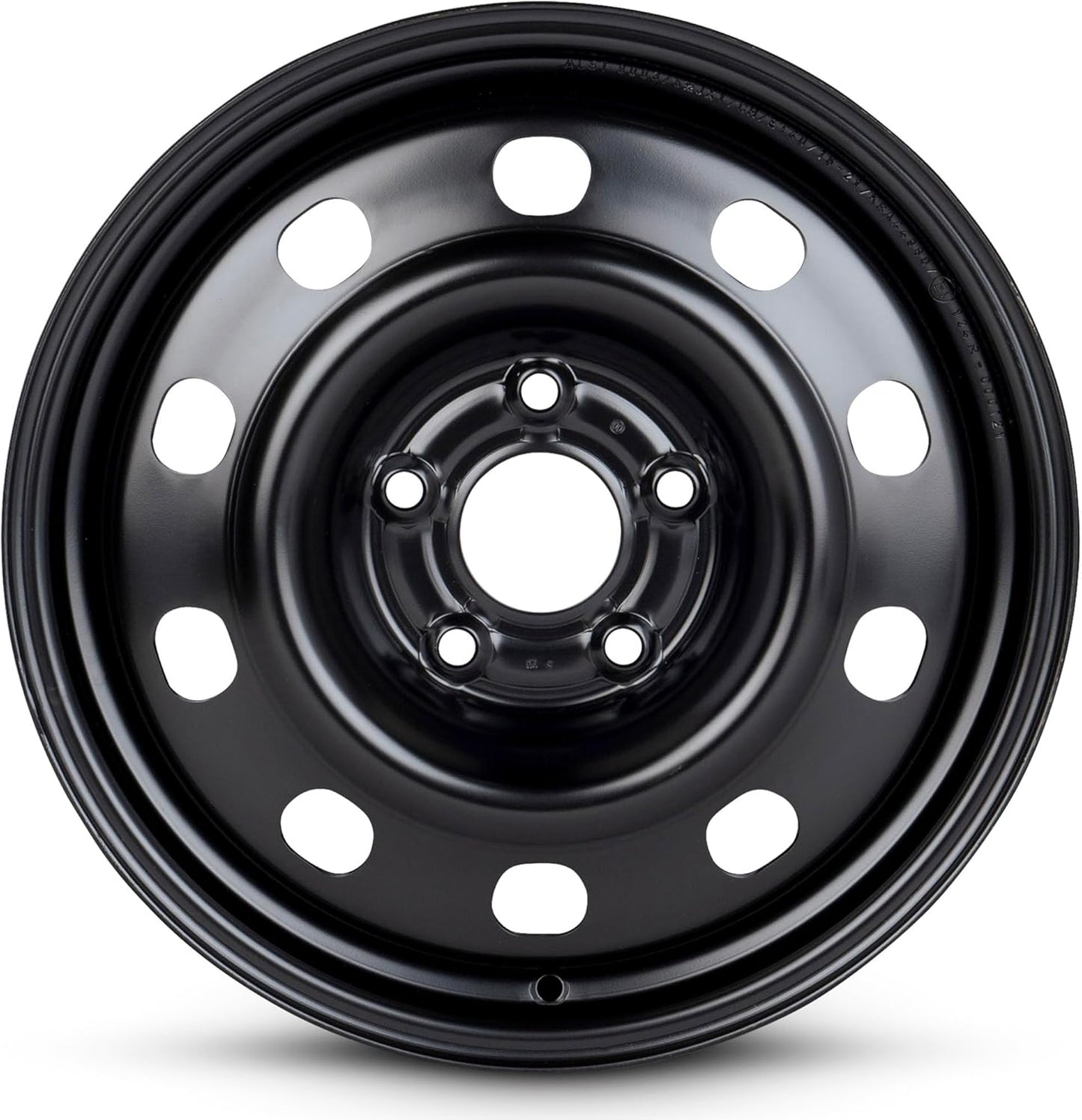 For 2013-2020 Dodge Caravan 17 Inch Painted Black Rim - OE Direct Replacement - Road Ready Car Wheel