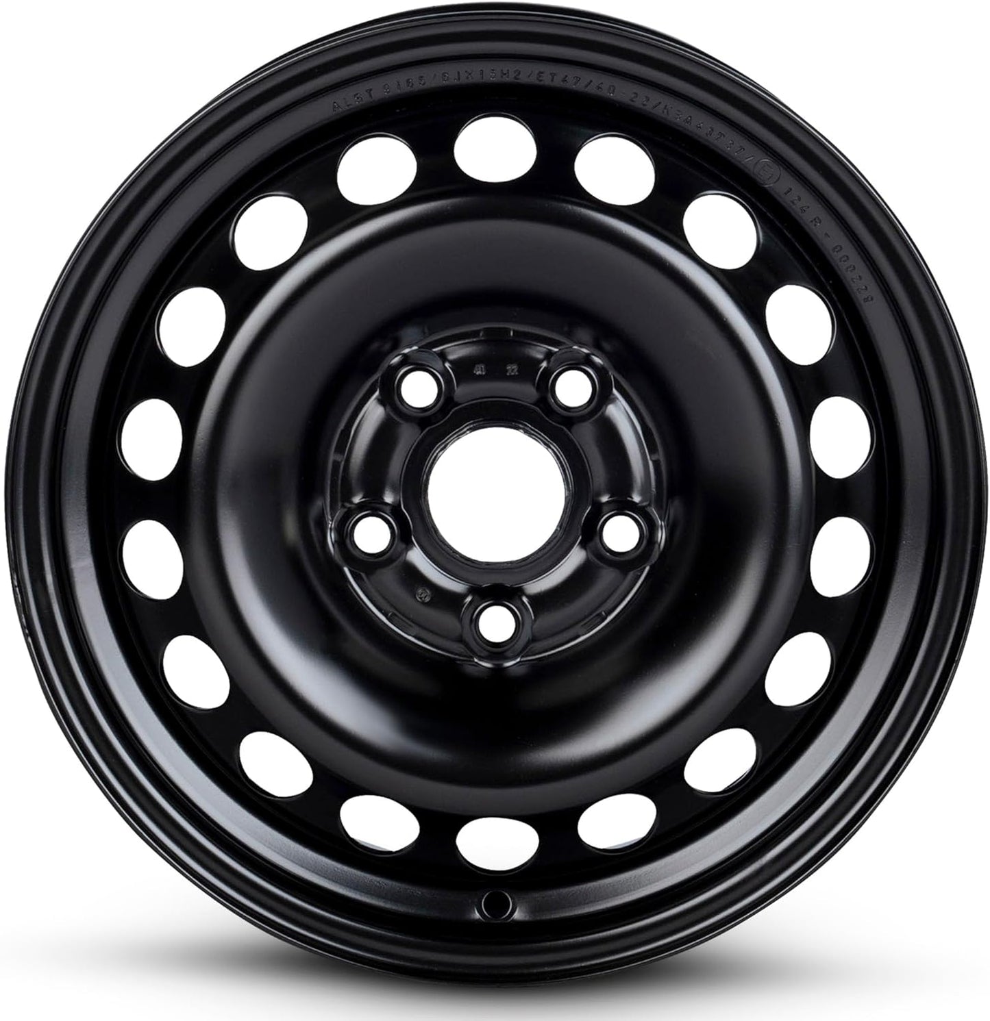 For 2006-2014 Volkswagen Golf 15 Inch Painted Black Rim - OE Direct Replacement - Road Ready Car Wheel