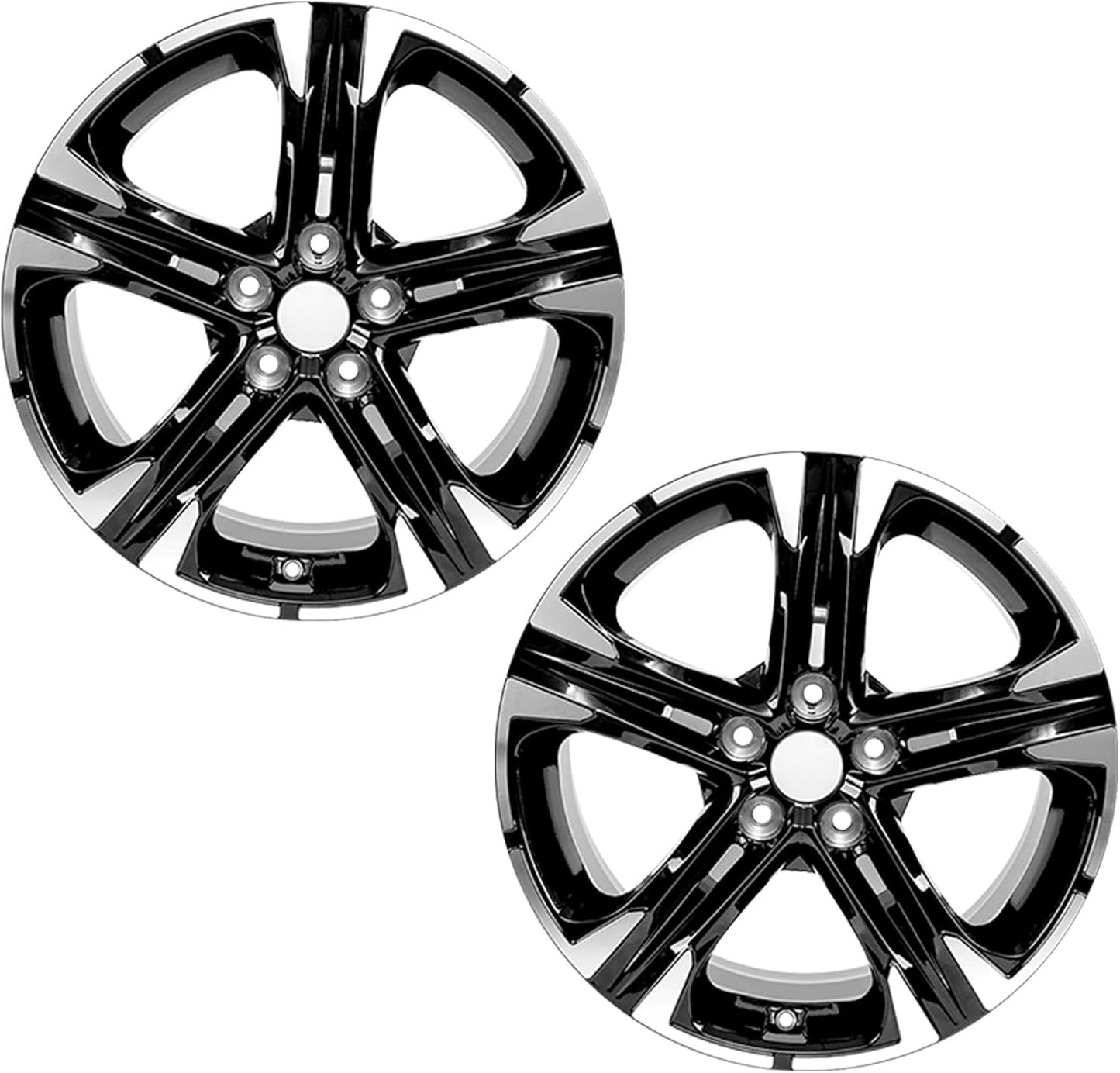 New 18 inch Wheel rim for KIA K5 GT EX LXS 2021 2022 2023 2024 machined black OEM Rims 18x7.5 IN Wheels set of 1,ALY71027U45N