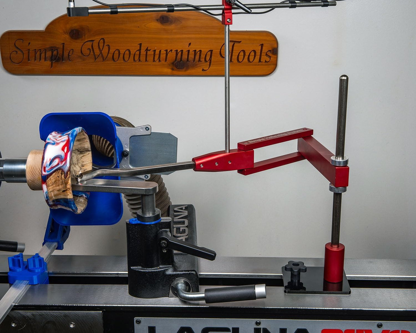 Simple Hollowing System - Accepts All Carbide Simple Woodturning Tools. (SHS with laser and SSNH)