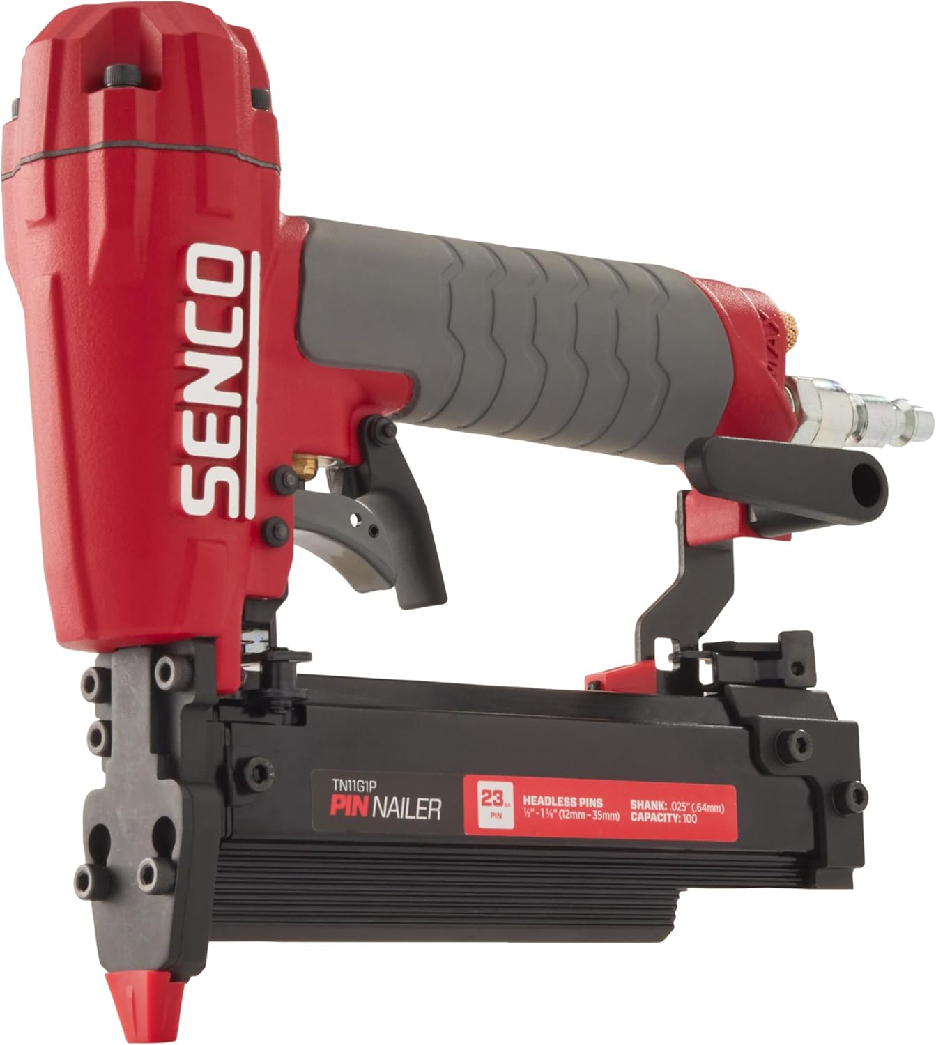 SENCO TN11G1P 1-3/8"" Pin Nailer, Red