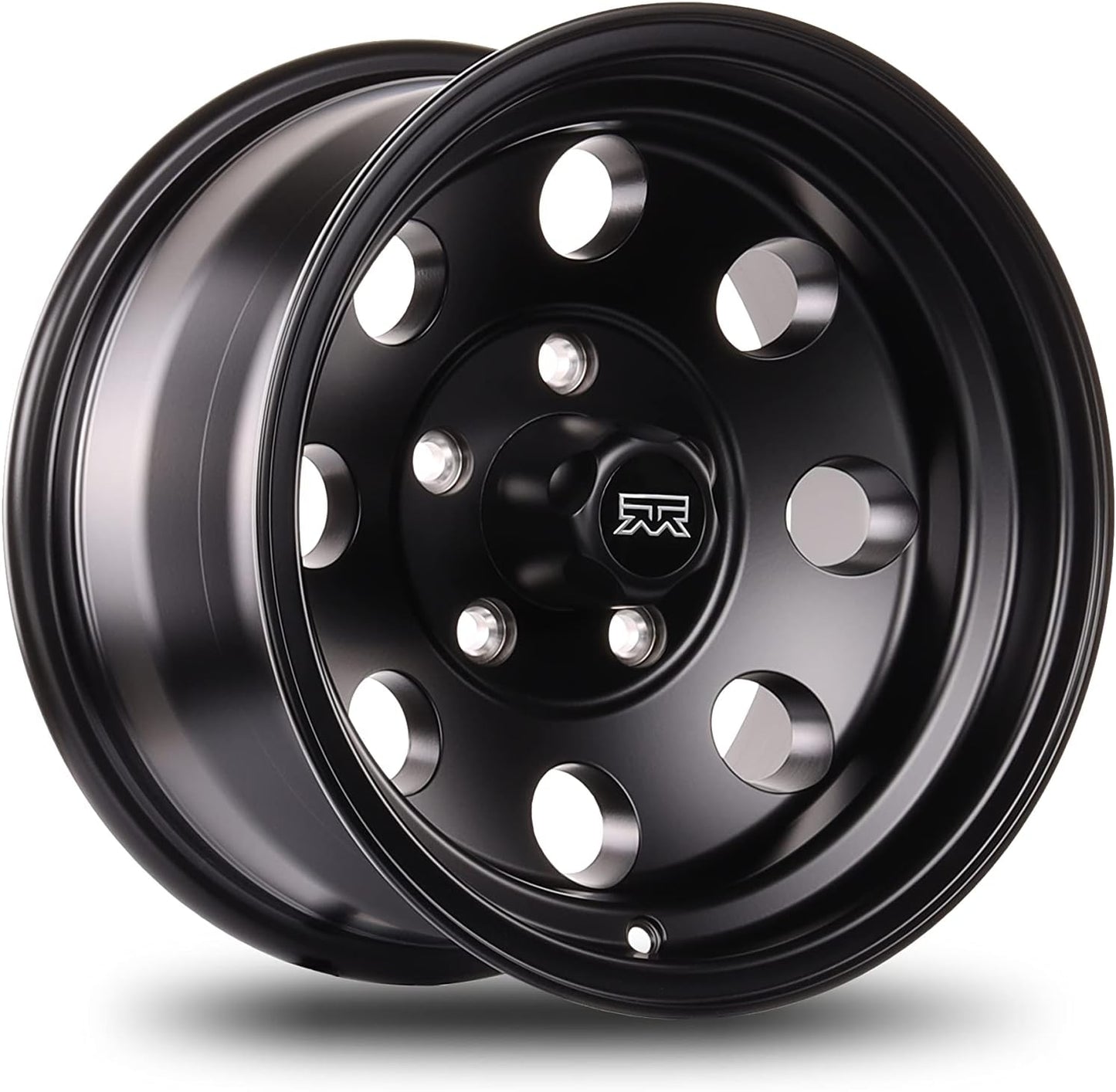 1 New 15x8 Mudder Trucker MT614 Diesel Satin Black 5x127 5x5 ET-19 wheel/rim