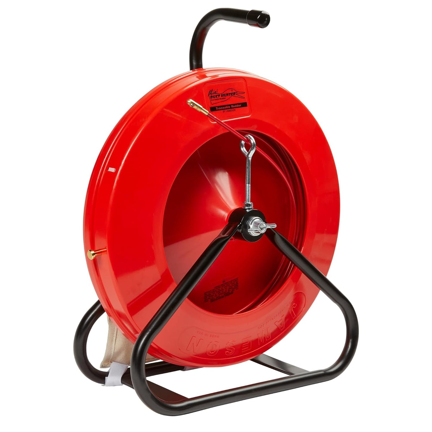 Jameson Tools Mini-Duct Hunter Traceable Rodder, 3/16" x 100' - Precision Underground Duct and Pipe Locator