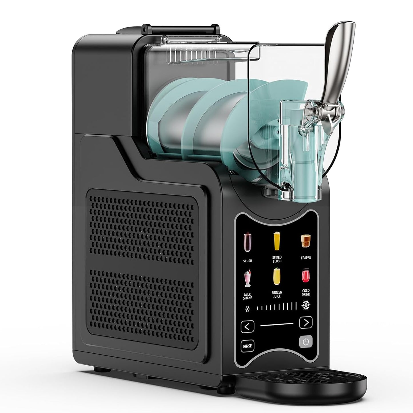 88-OZ Slushy Maker Machine for Home & Commercial Use, No Ice Needed, Adjustable Thickness, Frozen Drink Machine for Smoothies, Milkshakes, Frappés & Cocktails