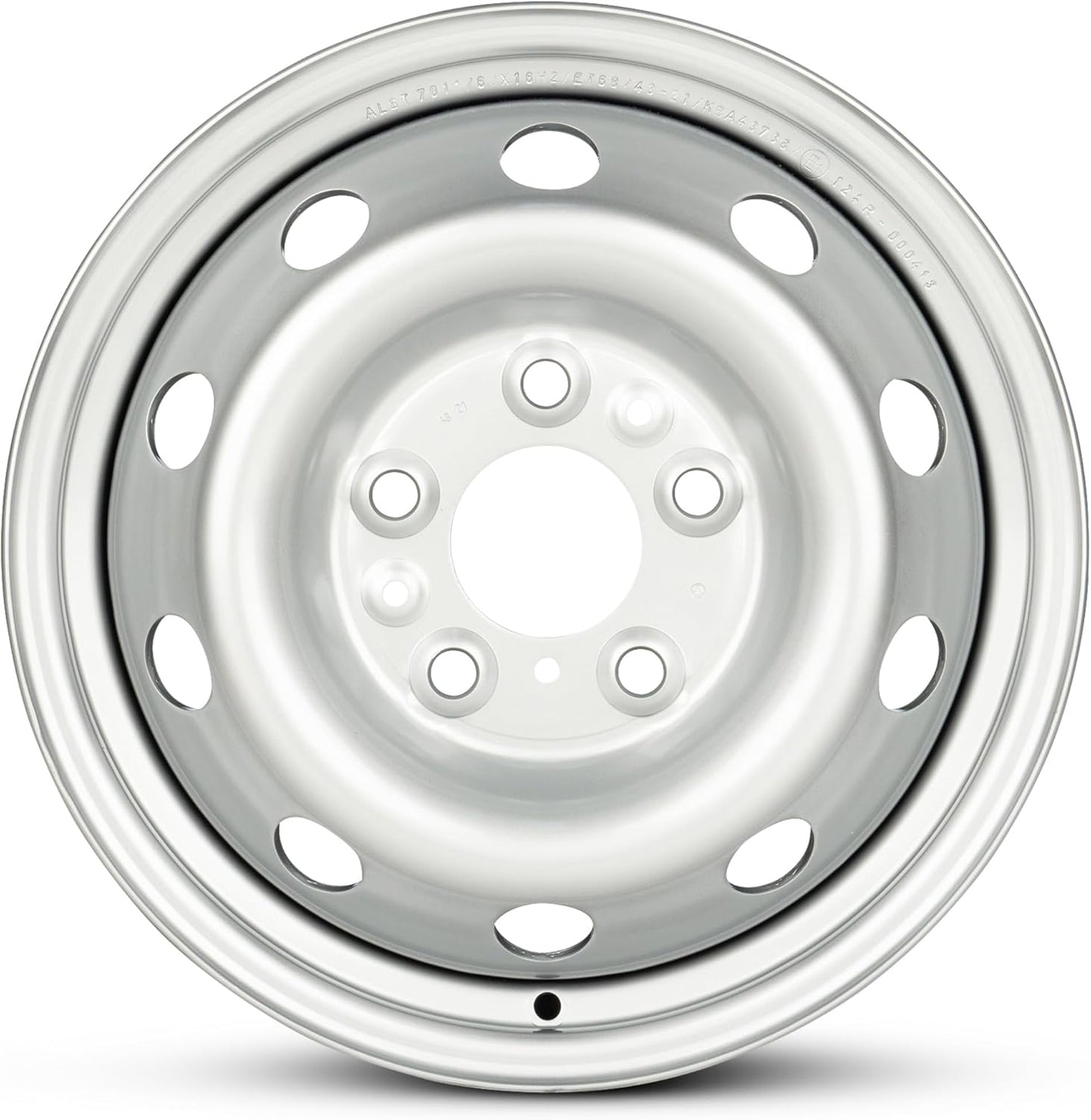 For 2014-2025 Dodge Promaster 3500 16 Inch Painted Silver Rim - OE Direct Replacement - Road Ready Car Wheel