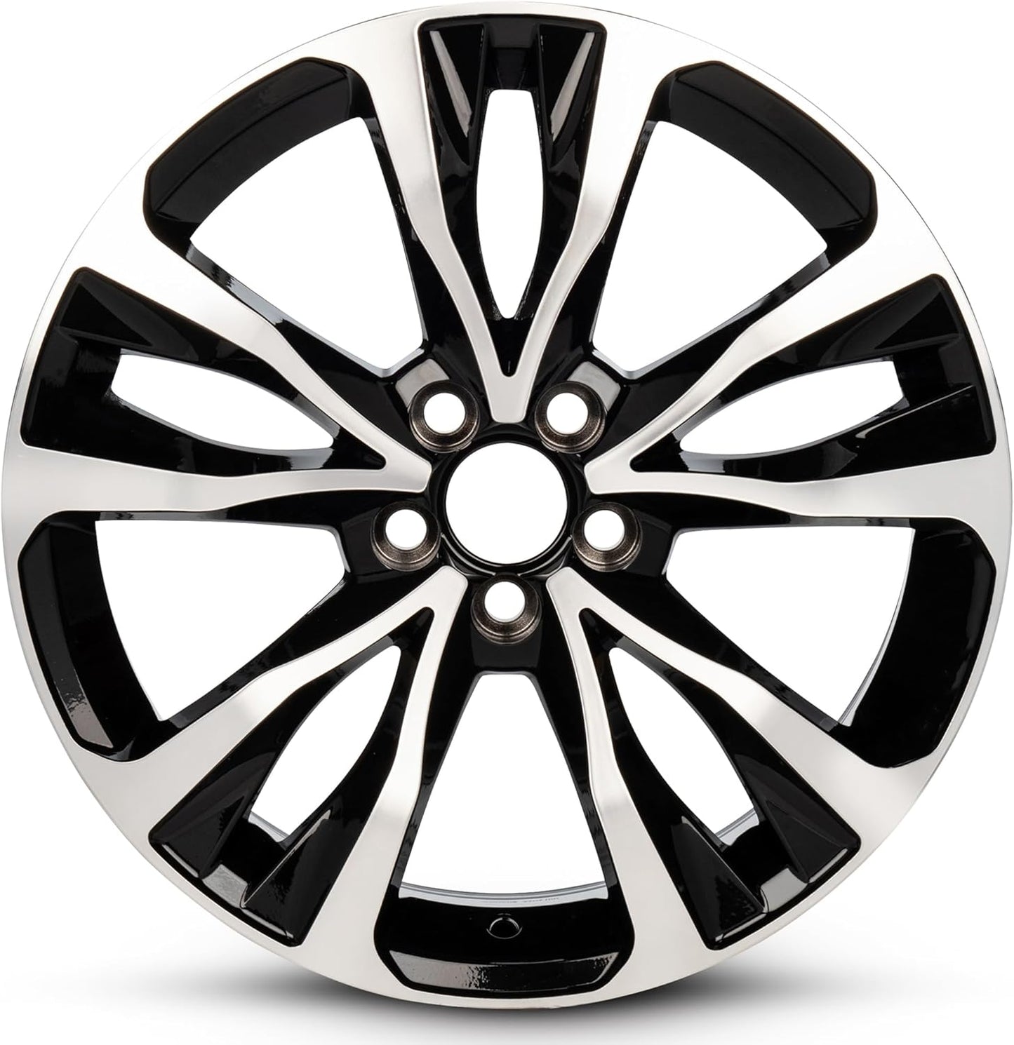 For 2017-2019 Toyota Corolla 17 Inch Machine Black Alloy Rim - OEM Direct Replacement - Road Ready Car Wheel