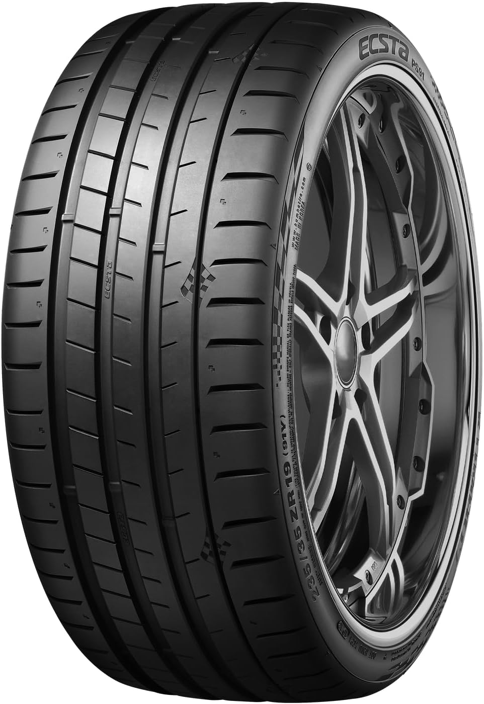 Kumho Ecsta PS91 Summer Performance Tire - 245/45ZR19 102Y