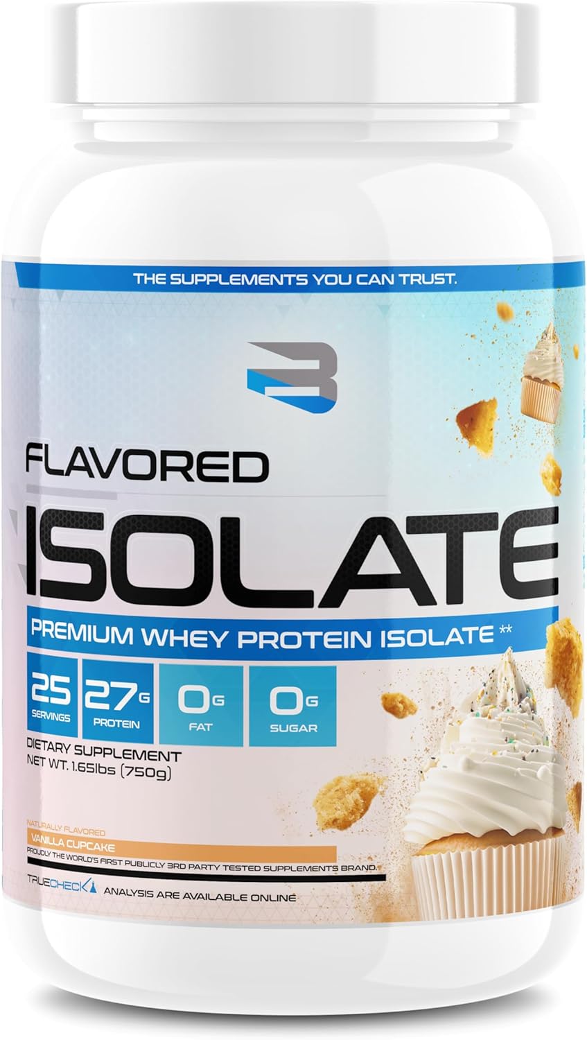 Believe Supplements - Flavored Isolate (Vanilla Cupcake)