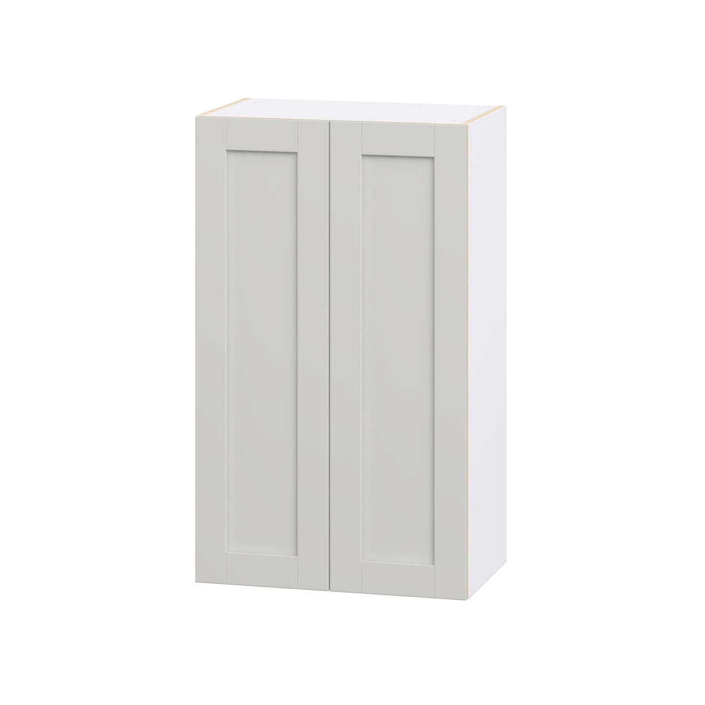 Hugo&Borg Charlesberg 24-in W x 40-in H x 14-in D Light Gray Wall Fully assembled Cabinet Recessed Panel