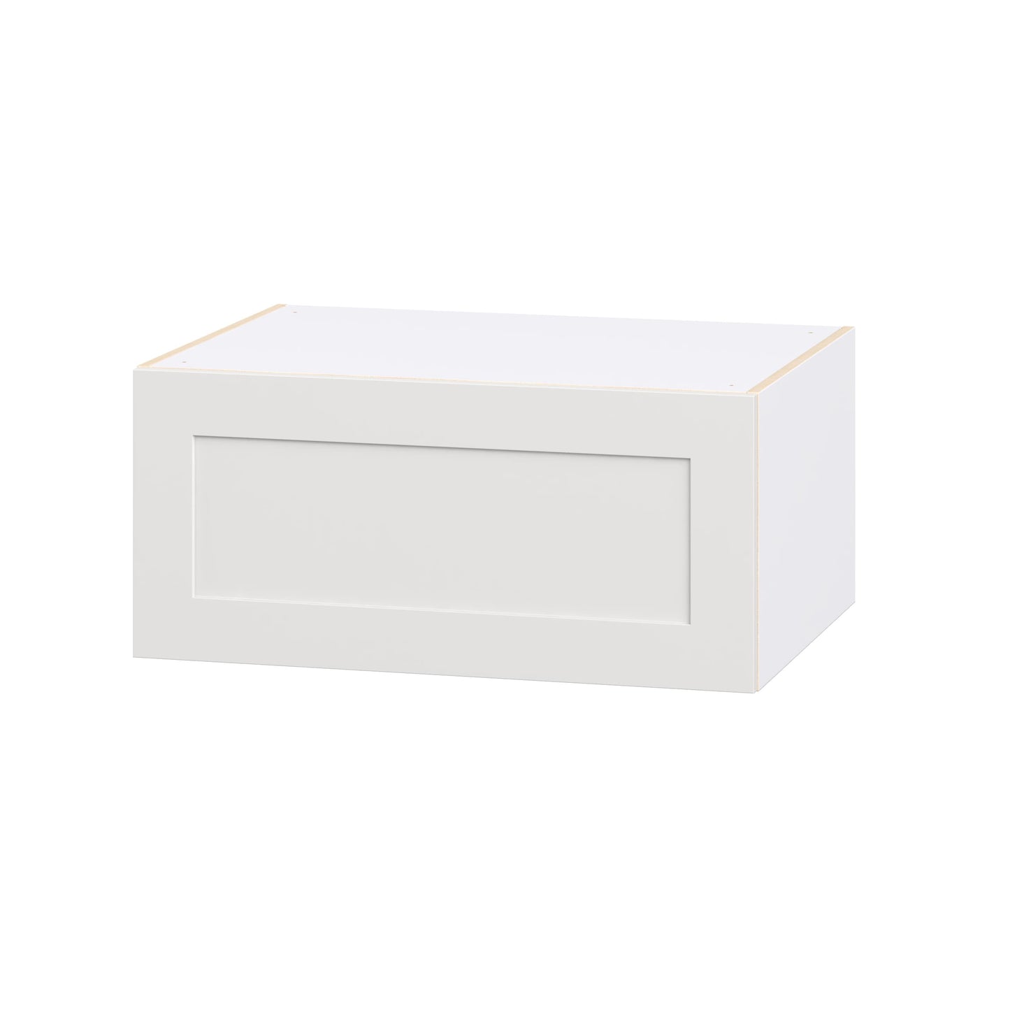 Hugo&Borg Jolie 33-in W x 15-in H x 24-in D Warm White Wall Fully assembled Cabinet Recessed Panel