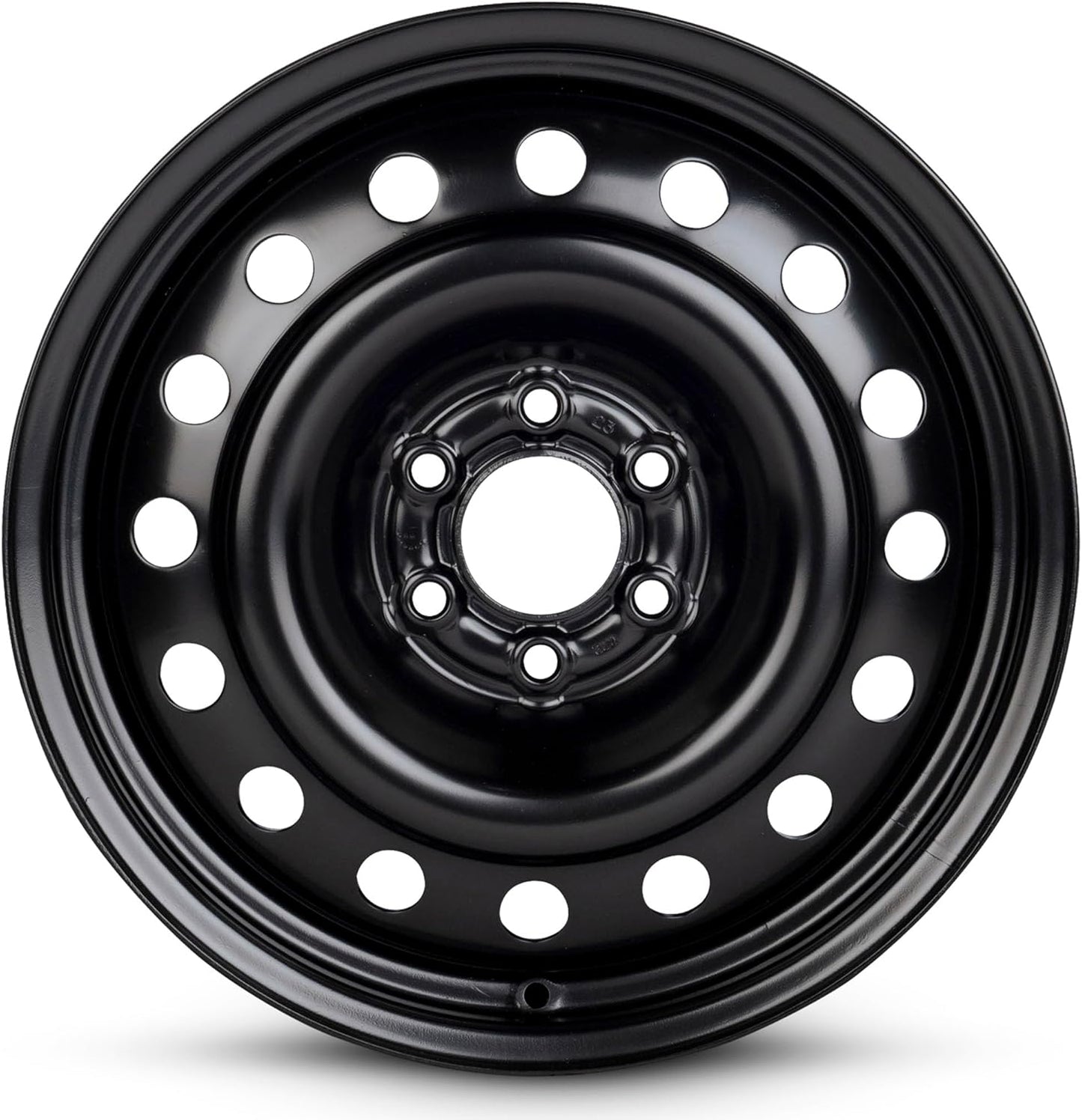 For 04-09 Cadillac SRX 17 Inch Black Steel Rim - OE Direct Replacement - Road Ready Car Wheel