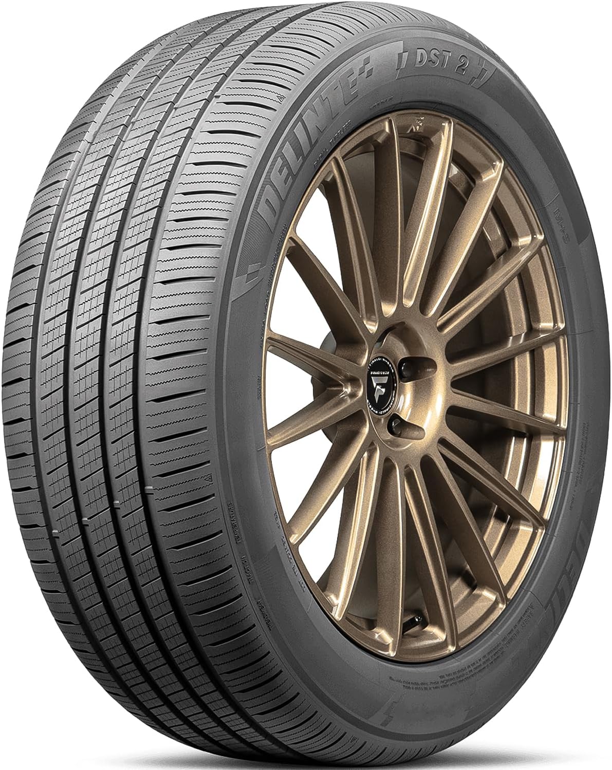 Delinte DST 2 Truck/SUV All-Season Performance Radial Tire-225/65R17 225/65/17 225/65-17 102H Load Range SL 4-Ply BSW Black Side Wall UTQG 560AA