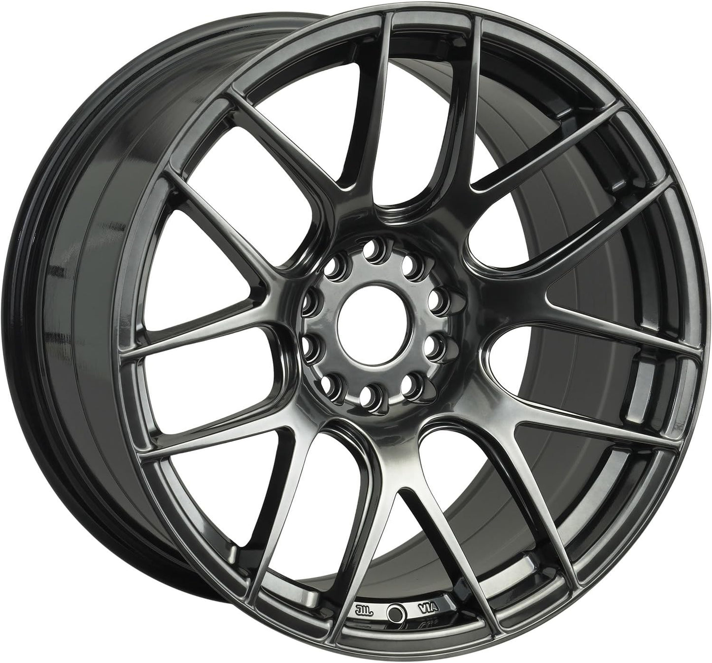 XXR 530 Chromium Black Wheel with Aluminum (17 x 7. inches /5 x 100 mm, 35 mm Offset)