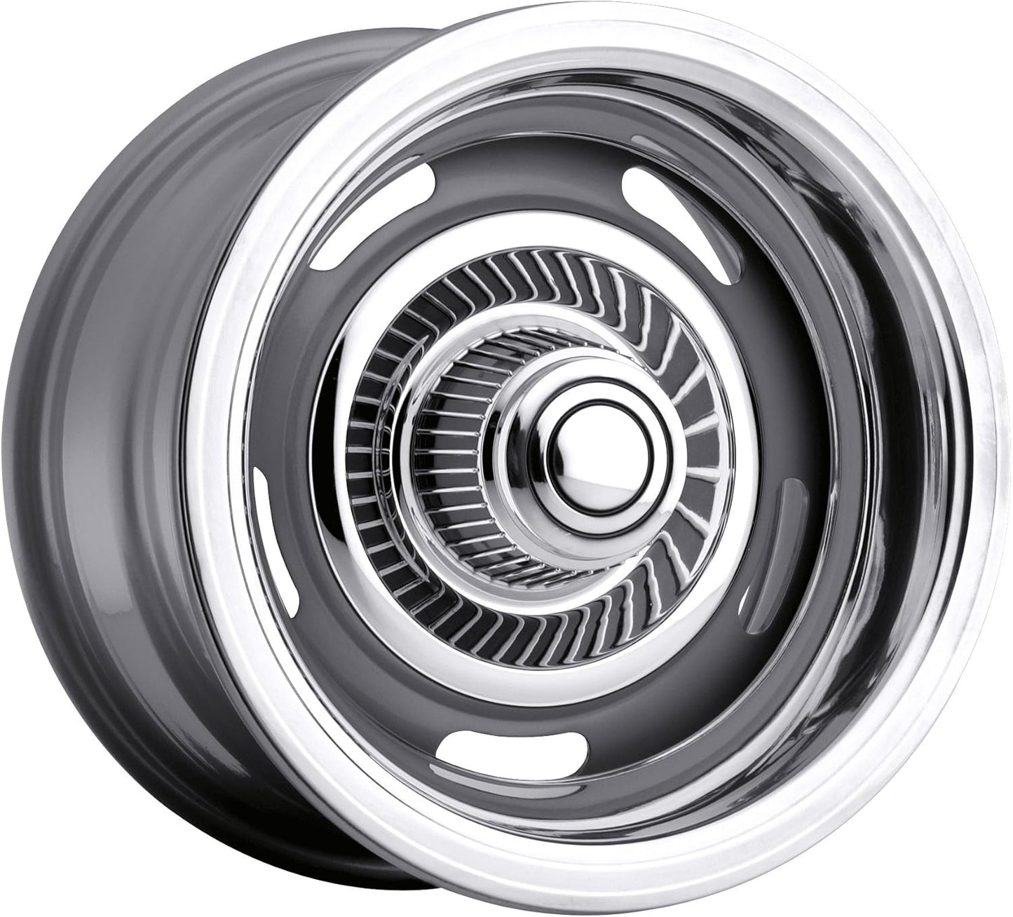 Vision Rally 55 Silver Wheel (15x7"/5x4.5")