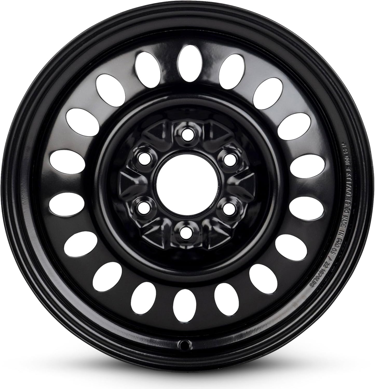 For 2004-2007 Buick Rainer 17 Inch Painted Black Rim - OE Direct Replacement - Road Ready Car Wheel