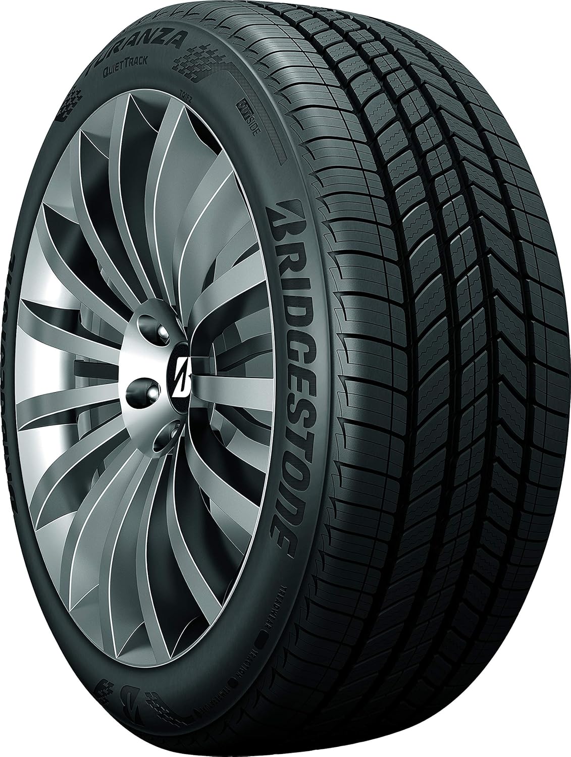 Bridgestone Turanza QuietTrack All-Season Touring Tire 245/45R18 96 V