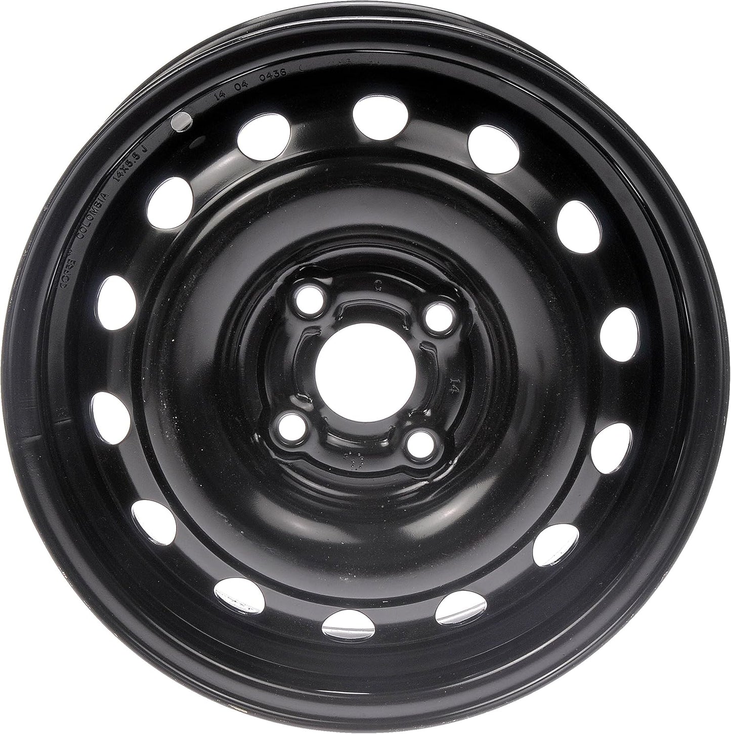 Dorman 939-105 Wheel Compatible with Select Hyundai / Kia / Toyota Models, Black