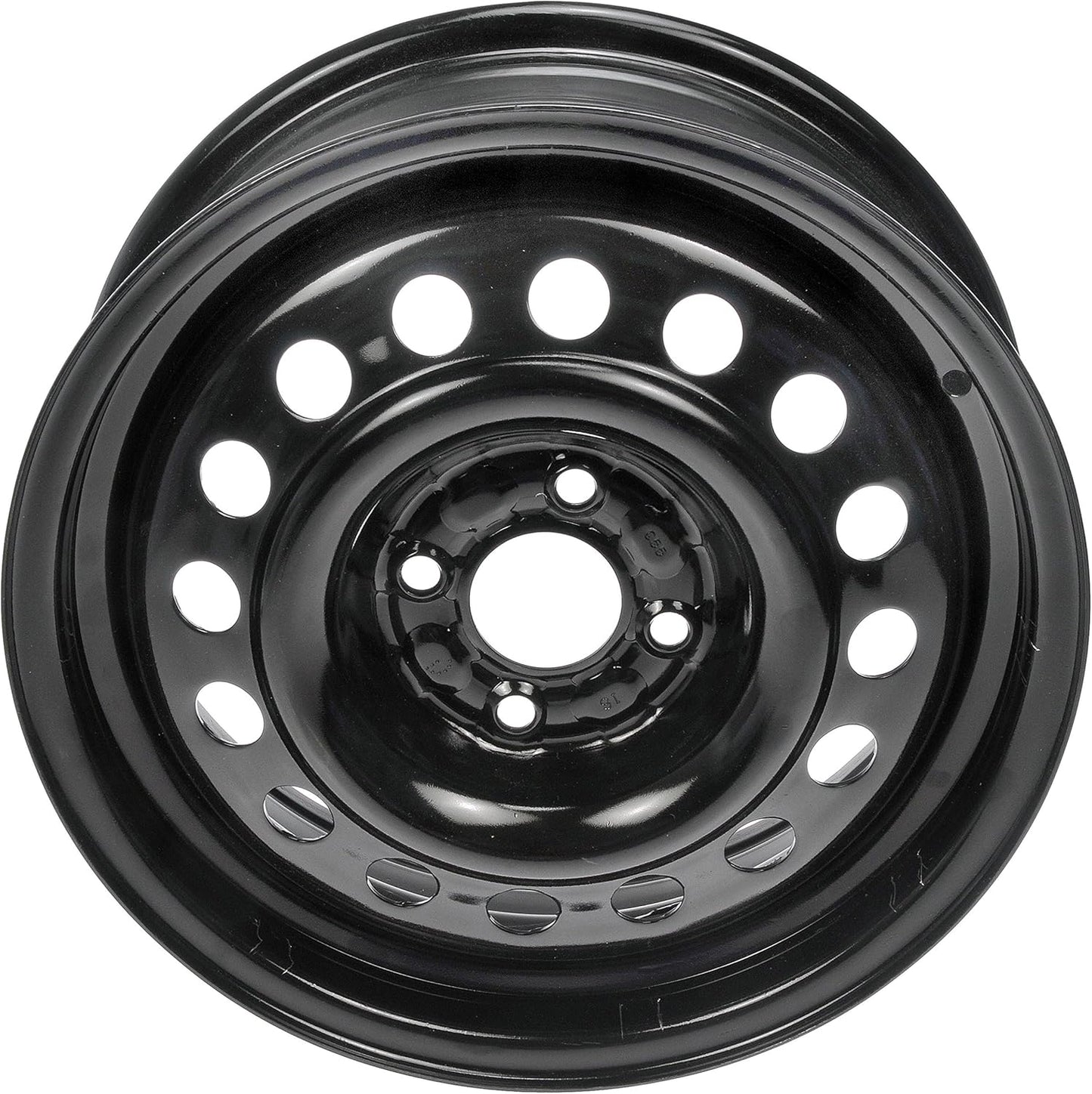 Dorman 939-248 15 X 5.5 In. Steel Wheel Compatible with Select Nissan Models, Black