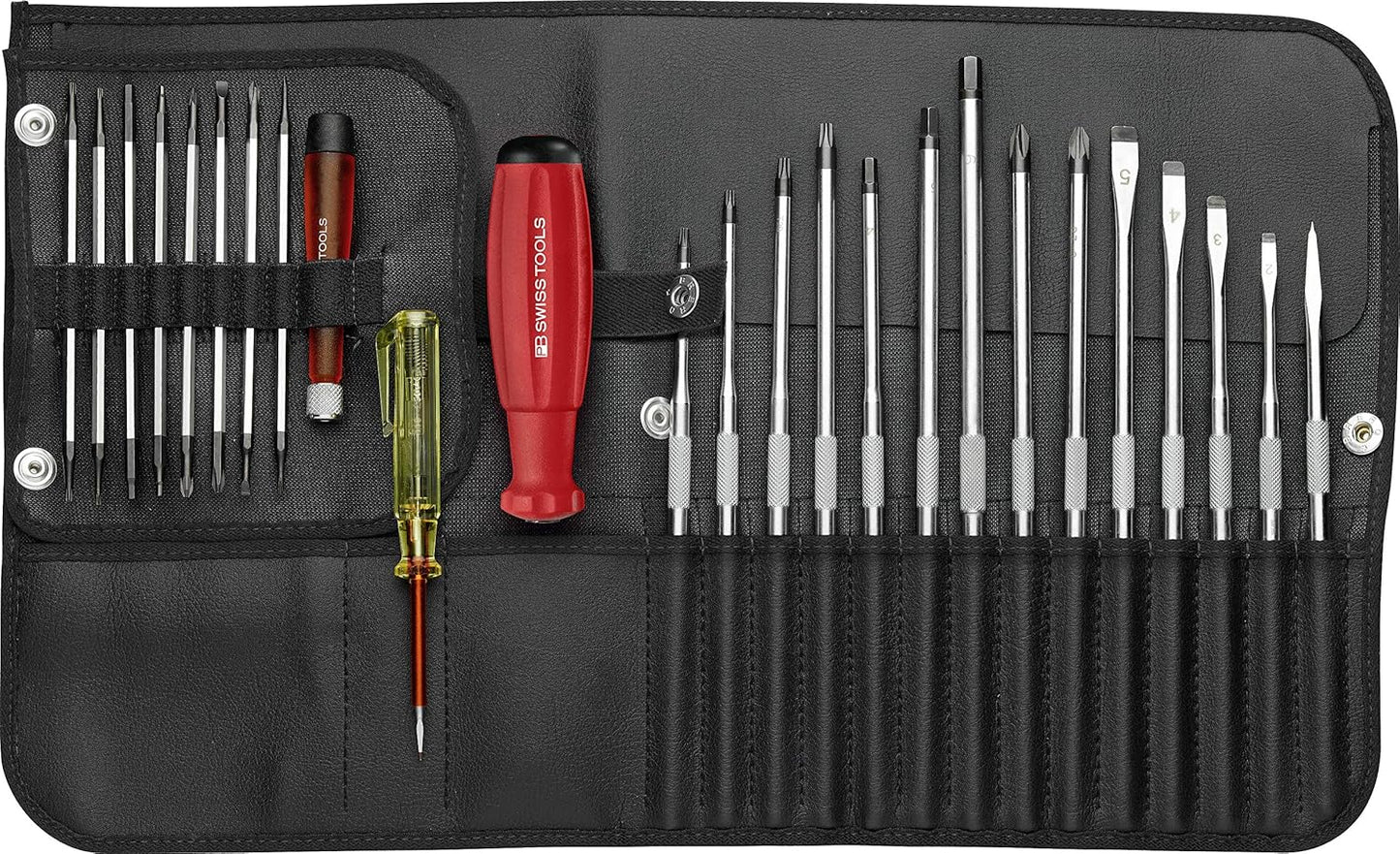 PB Swiss PB 8515 Allrounder 31 Piece Tools in Roll-Up Set