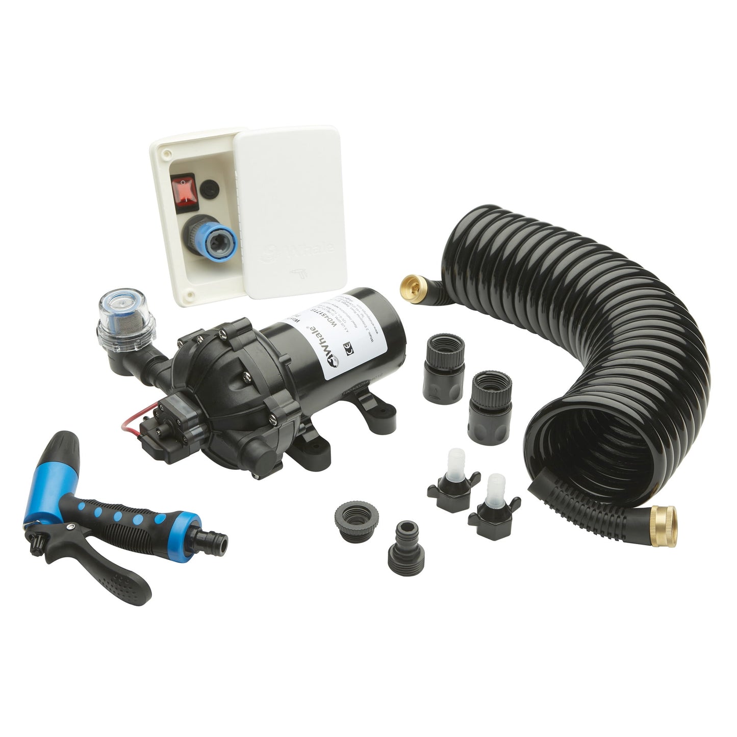Whale WD3517E High Pressure Wash Down Pump Elite Kit - 3.5 GPM, 12V