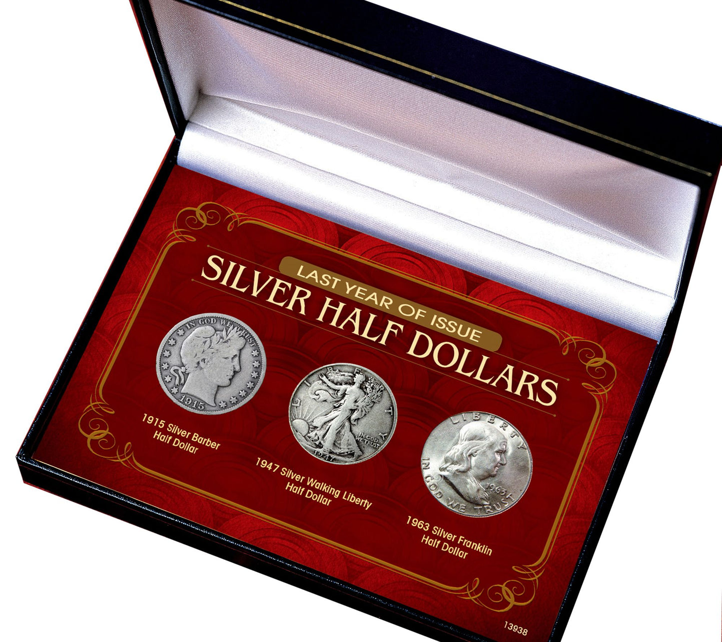 American Coin Treasures Last Year of Issue Three Silver Half
