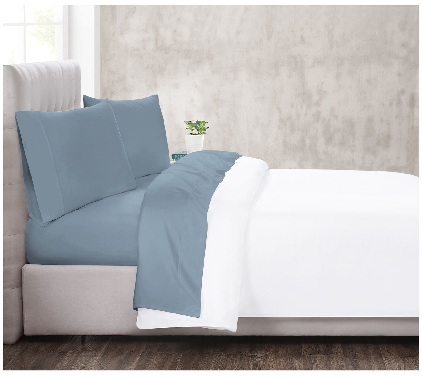 Christian Siriano NY 300TC Cotton Sateen King Sheet Set