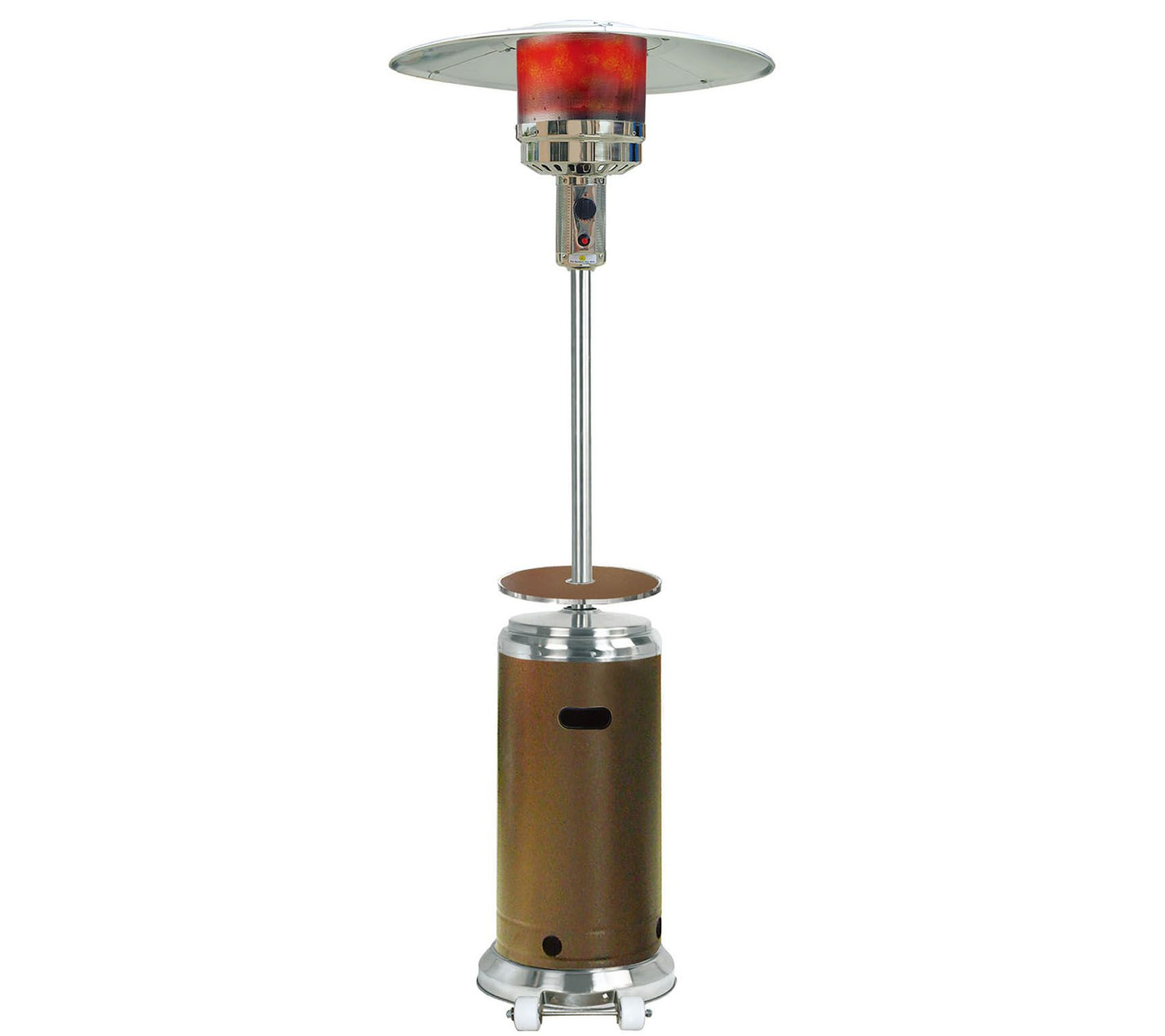 Hanover 7'H 41,000 BTU Steel Umbrella Propane Patio Heater