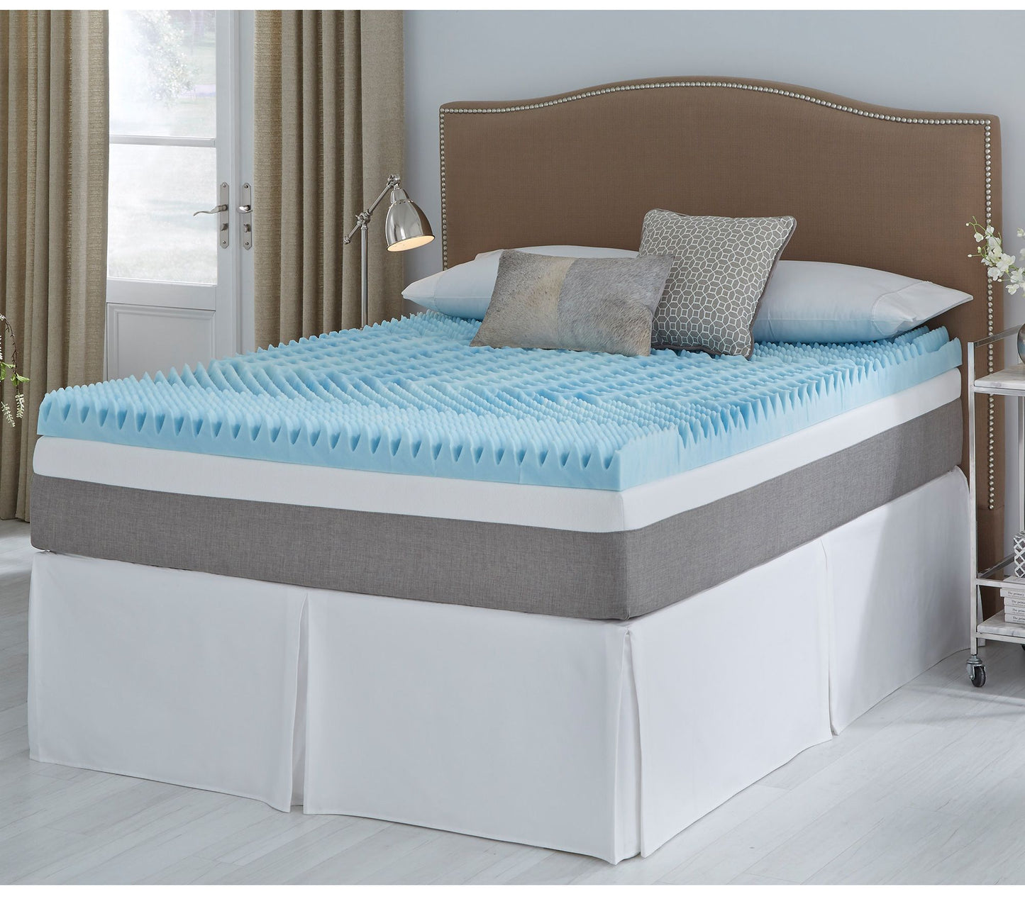ComforPedic from BeautyRest 5 Zone 3" Gel Memory FoamTopperKNG