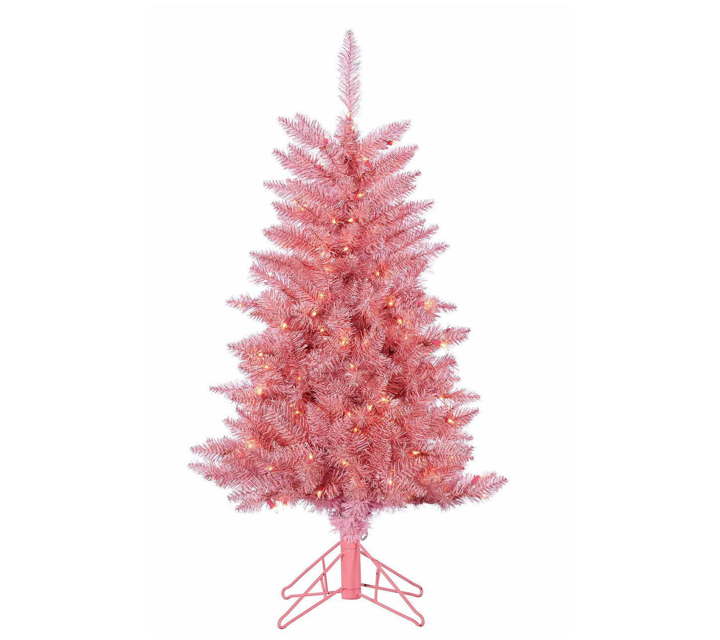 4Ft Pink Tuscany Tinsel Tree by Gerson Co.