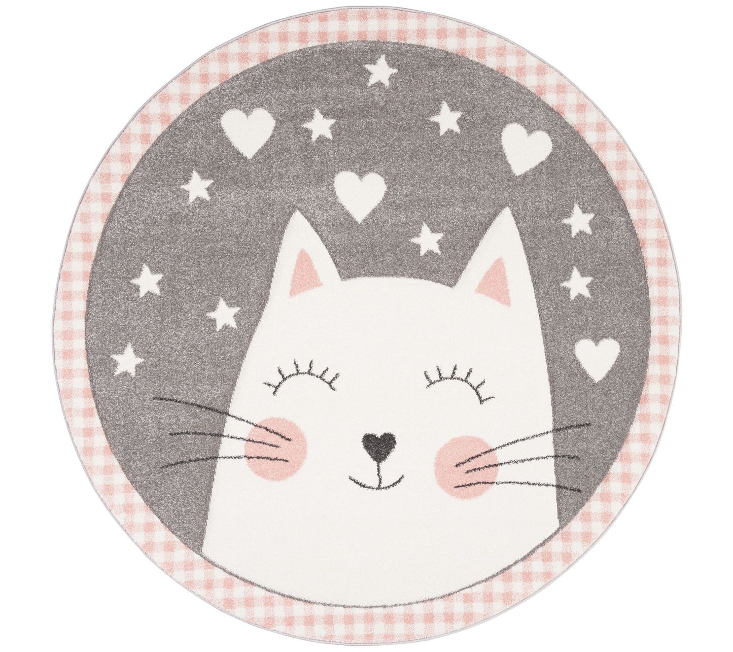 Carousel Kids 134 Collection 5'-3" X 5'-3" Round Rug