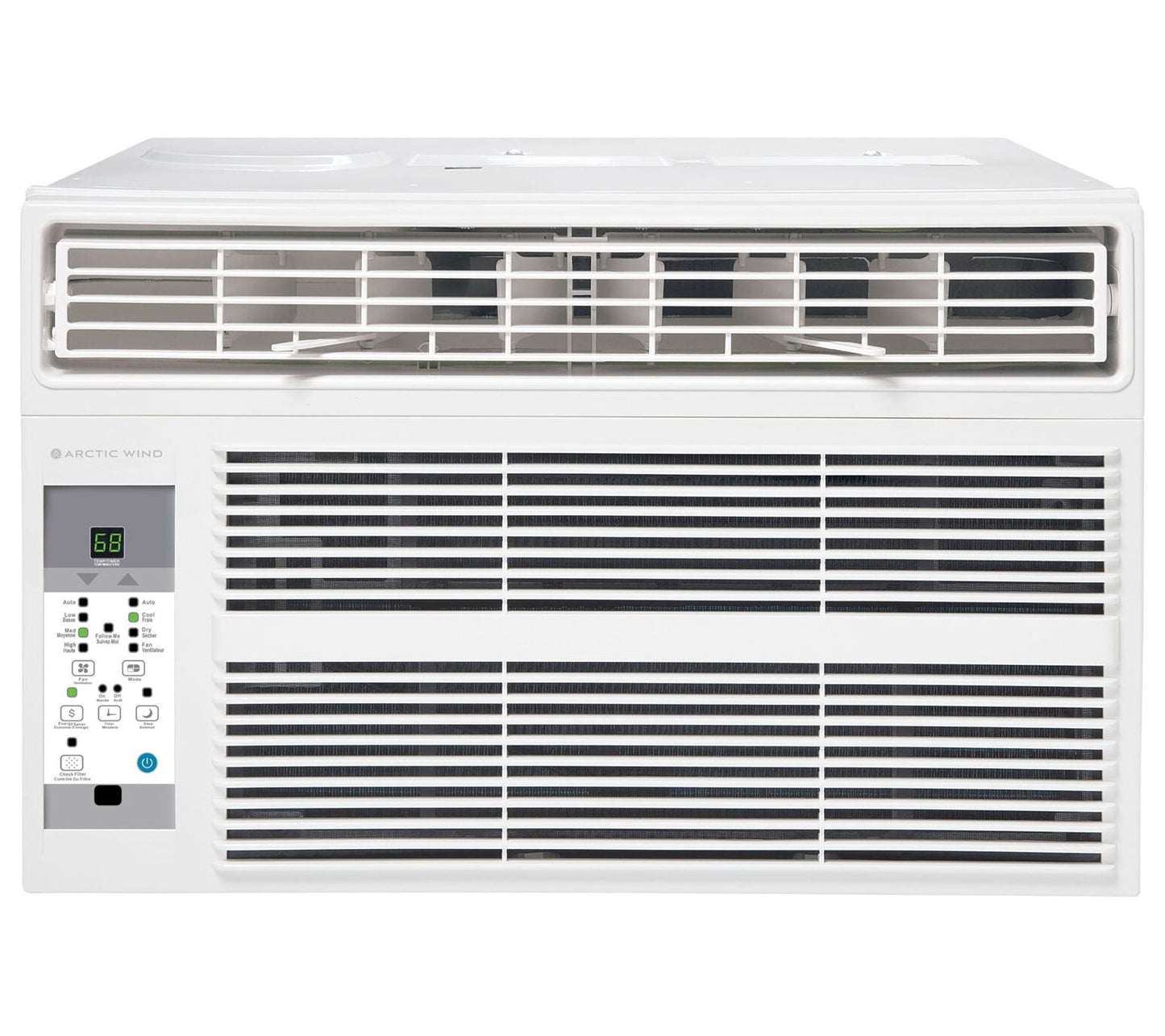 Arctic Wind 8,000 BTU Window Air Conditioner w/Remote Contro