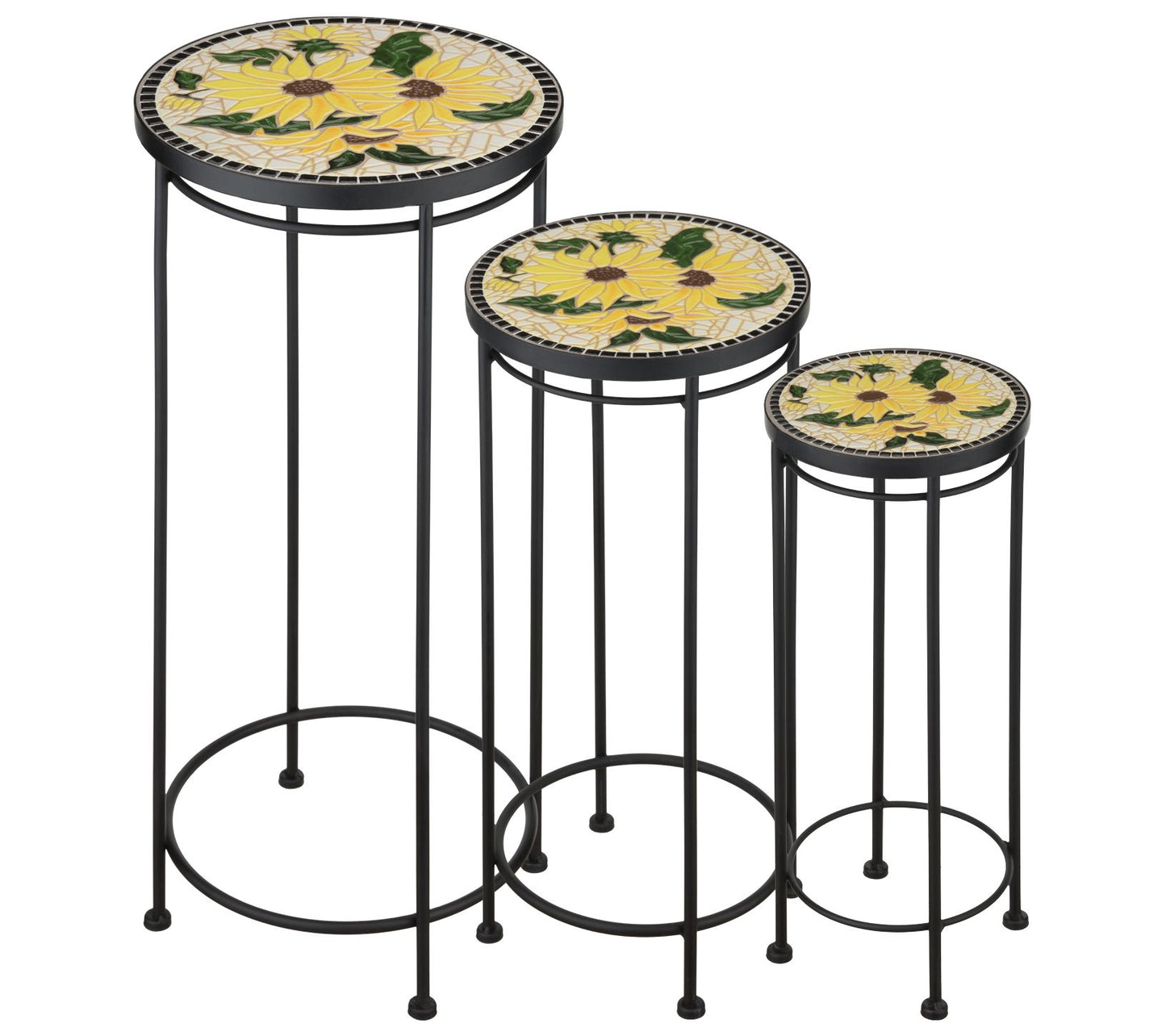 Regal Art & Gift Plant Stand Tall Set/3 - Sunflower