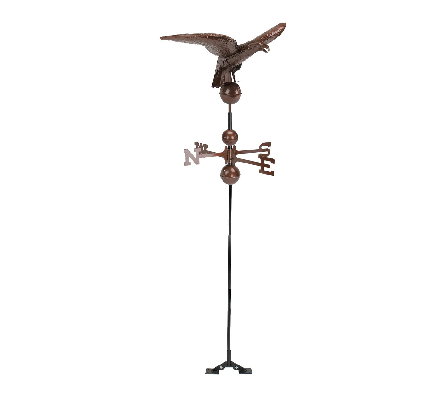 DAK 36" Chocolate Brown Polished Eagle OutdoorGarden