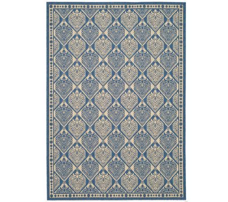 Safavieh Courtyard Teardrop 7'10" x 11' Rug with Sisal Weave