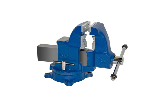 Yost 3-1/2-in Pipe Capacity Vise, 4-1/2-in Jaw Width, 6-in Jaw Opening, 5.5-in Throat Depth, 3500 lbs. Clamping Force 32C