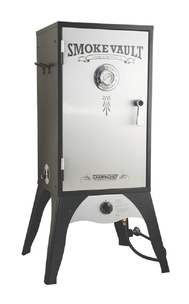 Camp Chef Smoke Vault 18-in 529-Sq in Black Gas Smoker SMV18S