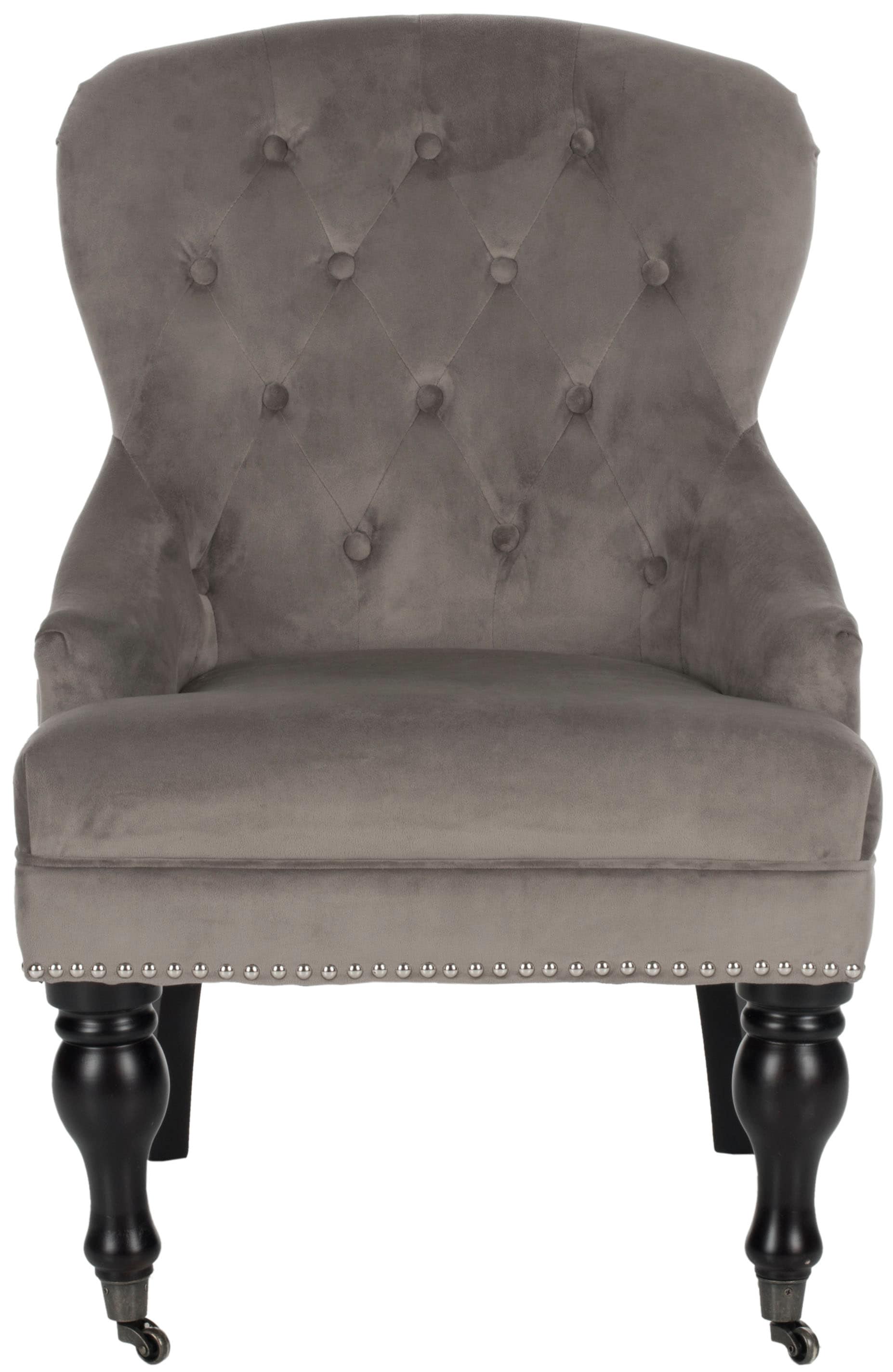 Safavieh Falcon Country Cotton Upholstered Side Chair (Wood Frame)
