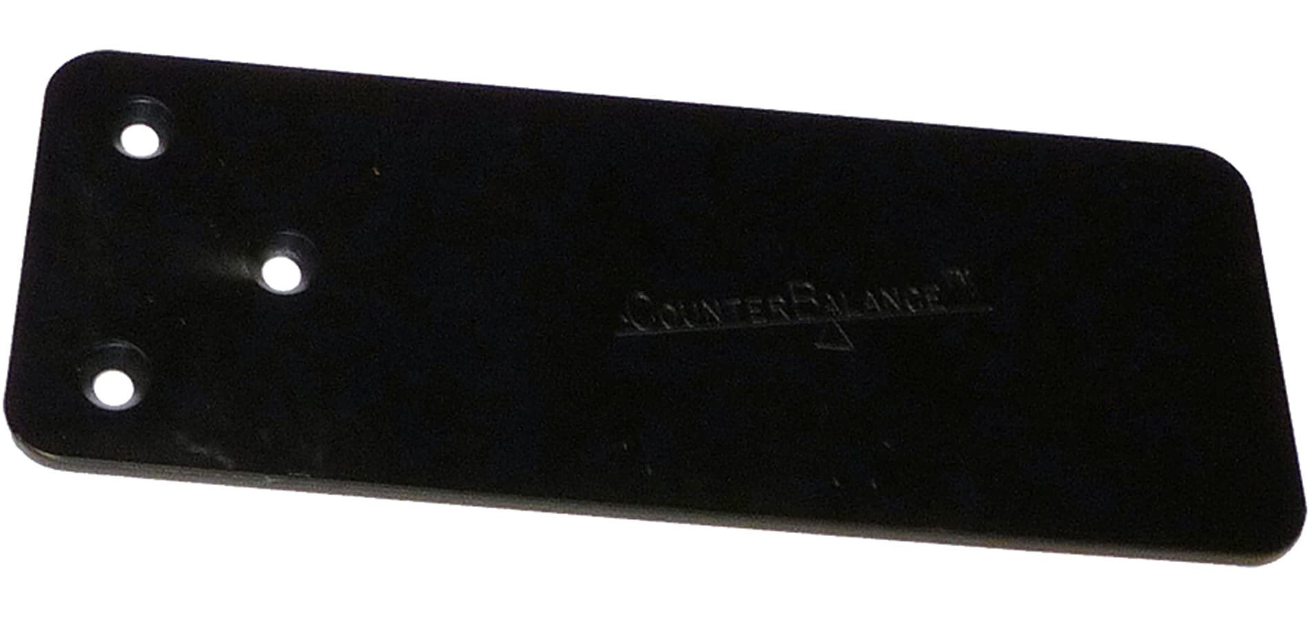 CounterBalance Counter plate 9.75-in x 3.75-in x 0.1875-in-Gauge Black Steel Countertop Support Bracket (6-Pack) CCH-CBP-KIT