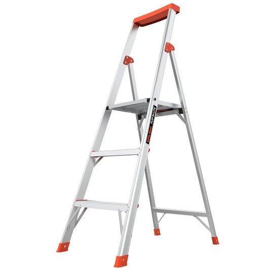 Little Giant Ladders Flip-N-Lite M5 5-ft Aluminum Type 1a- 300-lb Load Capacity Platform Step Ladder 15273-001
