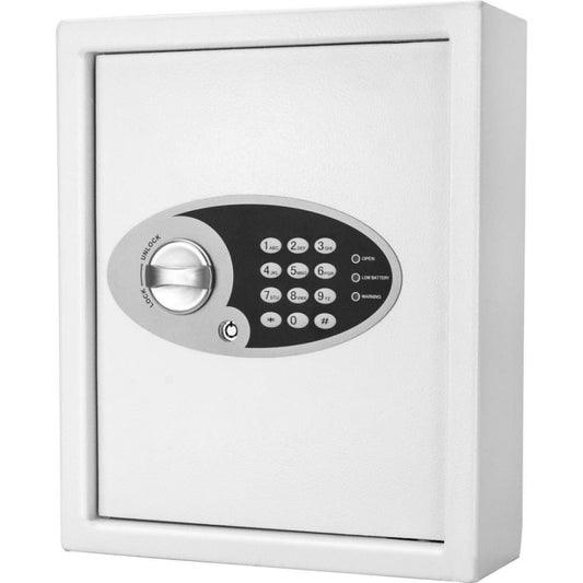 Barska BARSKA 48 Key Digital Wall Key Safe - Steel, Electronic Keypad, Gray - Organize and Secure Your Keys with Numbered Hooks and Colored Key Tags AX12658