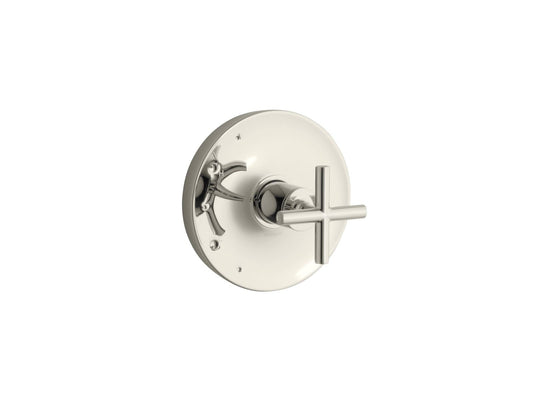 KOHLER Vibrant Polished Nickel Cross Shower Faucet Handle
