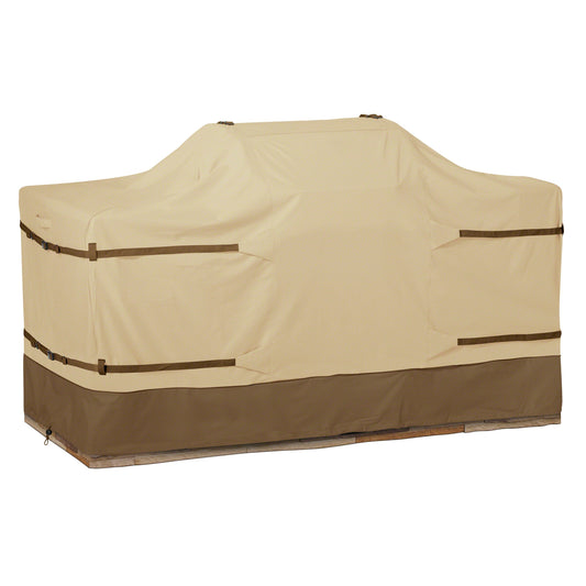 Classic Accessories Veranda 44-in W x 52-in H Pebble/Earth/Bark Gas Grill Cover 55-630-051501-00