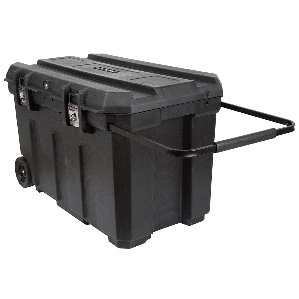 CRAFTSMAN 37-in W x 23-in H x 23-in D Black Plastic Rolling Tool Box CMST37025